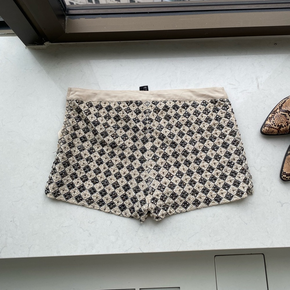 Beaded shorts